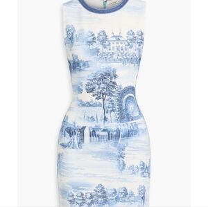 New With Tags Alice + Olivia Wynell Mini Dress in Chateau Size 2